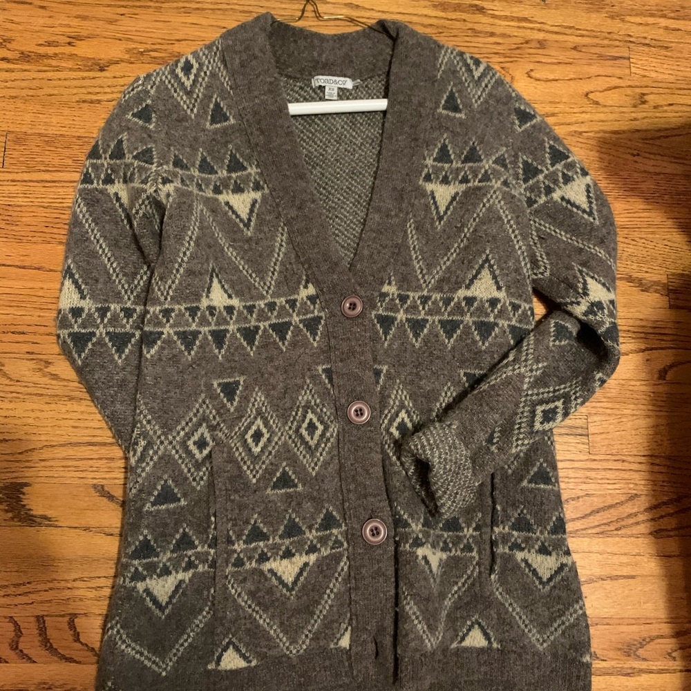Toad & Co Wool Cardigan